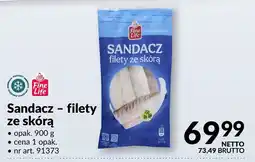 Makro Sandacz - filety ze skórą oferta