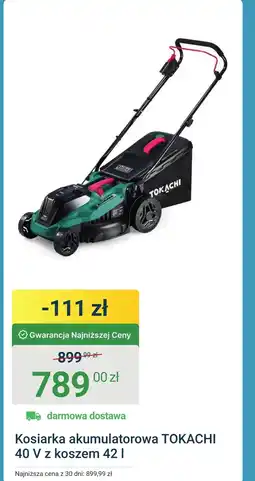 ERLI Kosiarka akumulatorowa Tokachi oferta