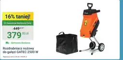 ERLI Rozdrabniacz do gałęzi Gatec oferta