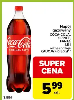 Carrefour Express Napój gazowany Coca-Cola oferta