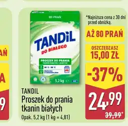 ALDI Proszek do prania Tandil oferta