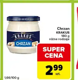 Carrefour Express Chrzan Krakus oferta