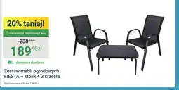 ERLI Zestaw mebli ogrodowych Fiesta oferta