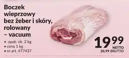 Makro Boczek wieprzowy bez żeber i skóry, rolowany - vacuum oferta