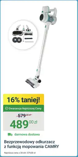 ERLI Odkurzacz bezprzewodowy Camry oferta