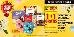 Biedronka Mleczka: ptasie, królewskie, meltié, milka oferta