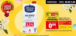 Biedronka Mleko UHT 3,2% Mleczna Dolina oferta