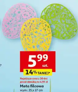 Auchan Mata filcowa oferta