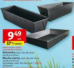 Auchan Keksówka, Blacha czarna oferta