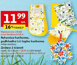 Auchan Rękawica kuchenna, podkładka lub łapka kuchenna oferta