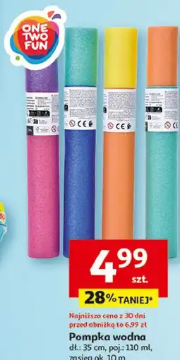 Auchan Pompka wodna dł.: 35 cm, poj.: 110 ml, zasięg ok. 10 m oferta