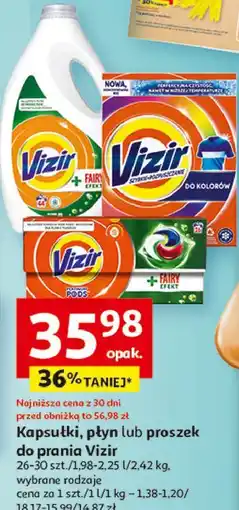 Auchan Kapsułki, płyn lub proszek do prania oferta