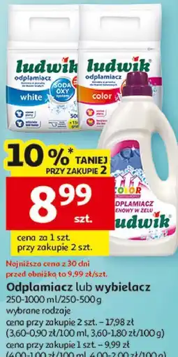 Auchan Odplamiacz lub wybielacz oferta