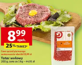 Auchan Tatar wołowy oferta