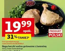 Auchan Noga kaczki wolno gotowana z żurawiną oferta