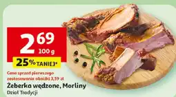 Auchan Żeberka wędzone oferta