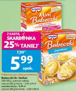 Auchan Babeczki Dr. Oetker oferta