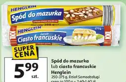 Auchan Spód do mazurka lub ciasto francuskie oferta