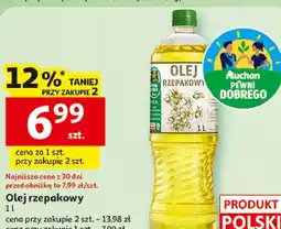 Auchan Olej rzepakowy oferta