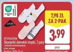 ALDI Stopki balerinki 35/38-39/42 Up2Fashion oferta
