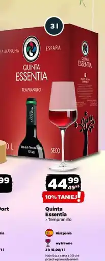 Netto Wino Quinta Essentia Tempranillo Seco oferta