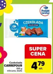 Globi Czekolada biała Carrefour oferta
