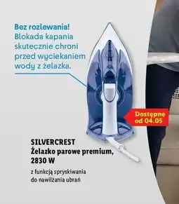 Lidl Żelazko parowe premium 2830w Silvercrest oferta