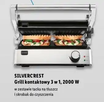 Grill kontaktowy 2000 w Silvercrest