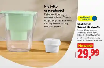 Lidl Dzbanek filtrujący SilverCrest oferta