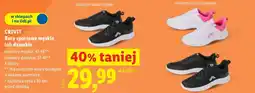 Lidl Buty sportowe męskie Crivit oferta