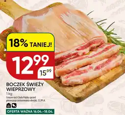 Chata Polska Boczek świeży wieprzowy oferta