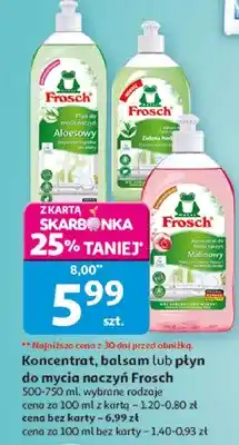 Auchan Koncentrat, balsam lub płyn do mycia naczyń Frosch oferta