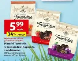 Auchan Pierniki Toruńskie w czekoladzie, Kopernik, z nudzieniem oferta
