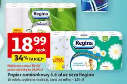 Auchan Papier rumiankowy lub aloe vera Regina oferta