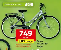 Auchan Rower miejski 28 Frejus oferta