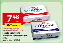Auchan Masło klasyczne lub lekko solone oferta
