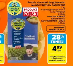 Carrefour Ziemniaki Jakość z natury oferta