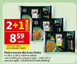 Auchan Karma mokra dla kota Sheba oferta