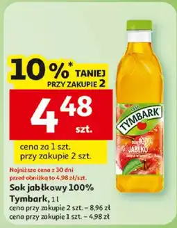 Auchan Sok jabłkowy 100% oferta