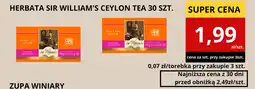Supeco Herbata sir william's ceylon tea oferta