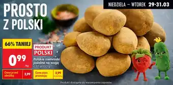 Biedronka Ziemniaki jadalne polskie na wagę oferta