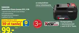 Lidl Akumulator litowo-jonowy 20V, 4Ah oferta