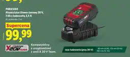 Lidl Akumulator litowo-jonowy 20V, 2Ah z ładowarką 2,4A oferta