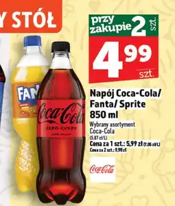 Topaz Napój Coca-Cola oferta