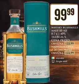 Dino Whisky Bushmills oferta