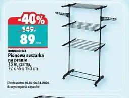Biedronka Suszarka na pranie Konighoffer oferta