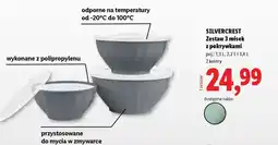 Lidl SILVERCREST Zestaw 3 misek z pokrywkami oferta