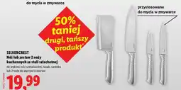 Lidl SILVERCREST Nóż lub zestaw 2 noży kuchennych ze stali szlachetnej oferta