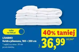 Lidl LIVARNO Kołdra pikowana, 160 × 200 cm oferta