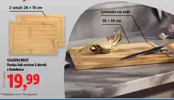 Lidl SILVERCREST Deska lub zestaw 2 desek z bambusa oferta